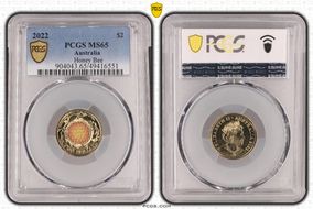 2022 $2 Honey Bee Colorized MS65