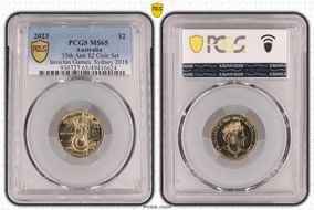 2023 $2 35th Ann $2 Coin Set Invictus Games, Sydney 2018 MS65