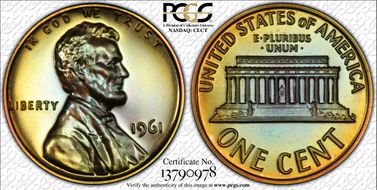 1961 1C PR67RB