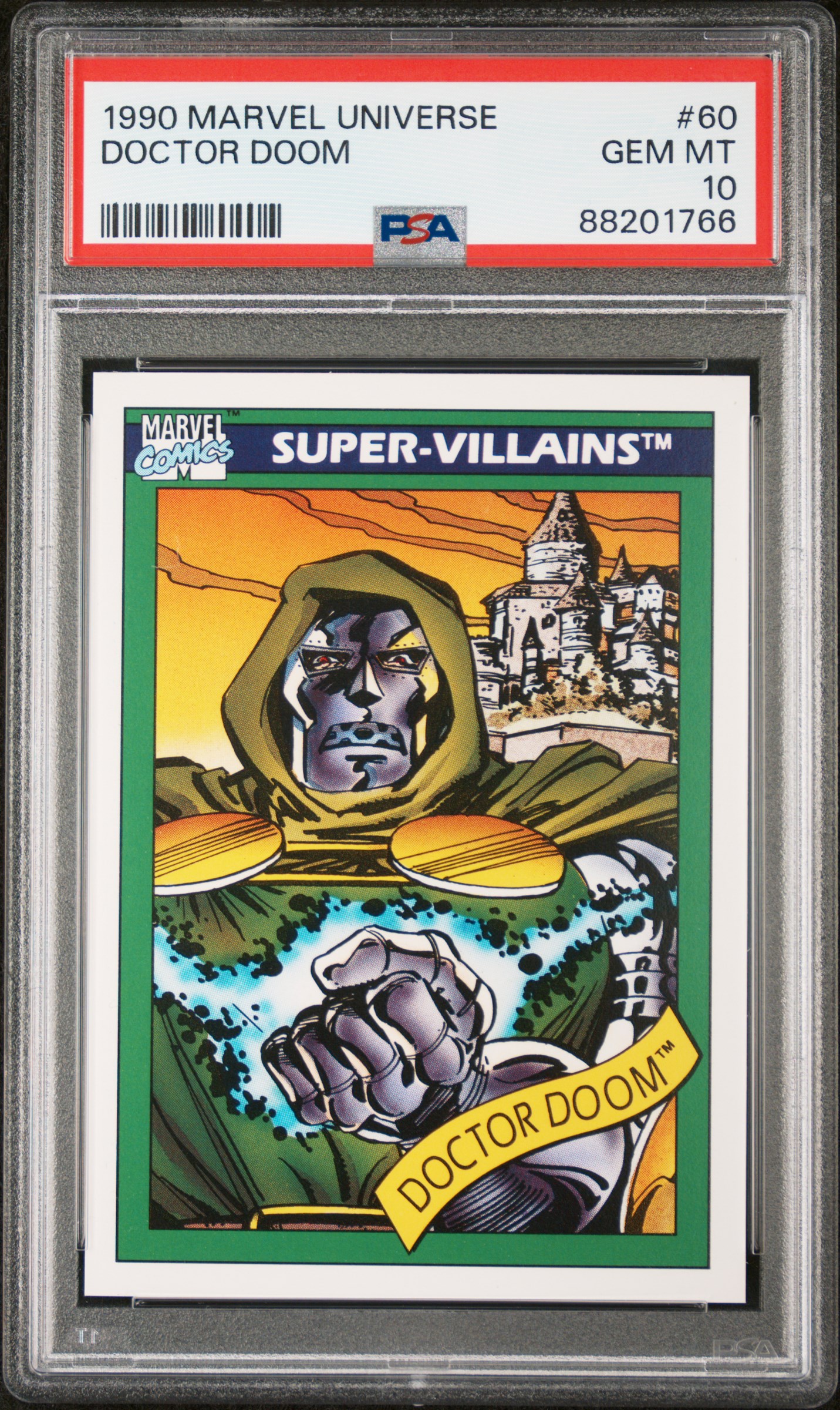 1990 Marvel Universe #60 Doctor Doom PSA 10