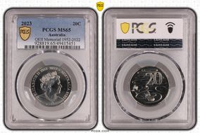 2023 20C QEII Memorial 1952-2022 MS65