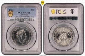 2023 50C QE II Memorial Cu-Ni MS66