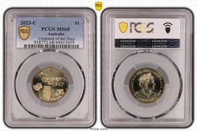 2023-C $1 Creatures of the Deep MS68