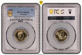 2023 $2 QEII Memorial 1952-2022 MS66