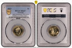2023 $2 QEII Memorial 1952-2022 MS67