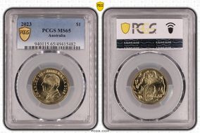 2023 $1 MS65