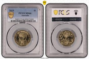 2023 $1 MS66