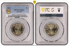 2023 $1 MS66