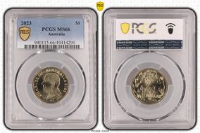 2023 $1 MS66