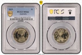 2023 $1 MS66