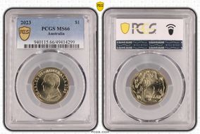 2023 $1 MS66
