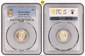 1927 6D S-4040 Acorn Rev PR66