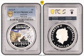 2012-P $1 Bell Frog PR69DCAM