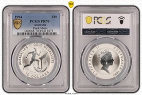 1994 $10 Flack Matte PR70