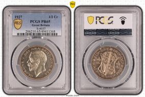 1927 1/2 Cr S-4037 PR65