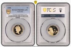 1988 $2 PR69DCAM