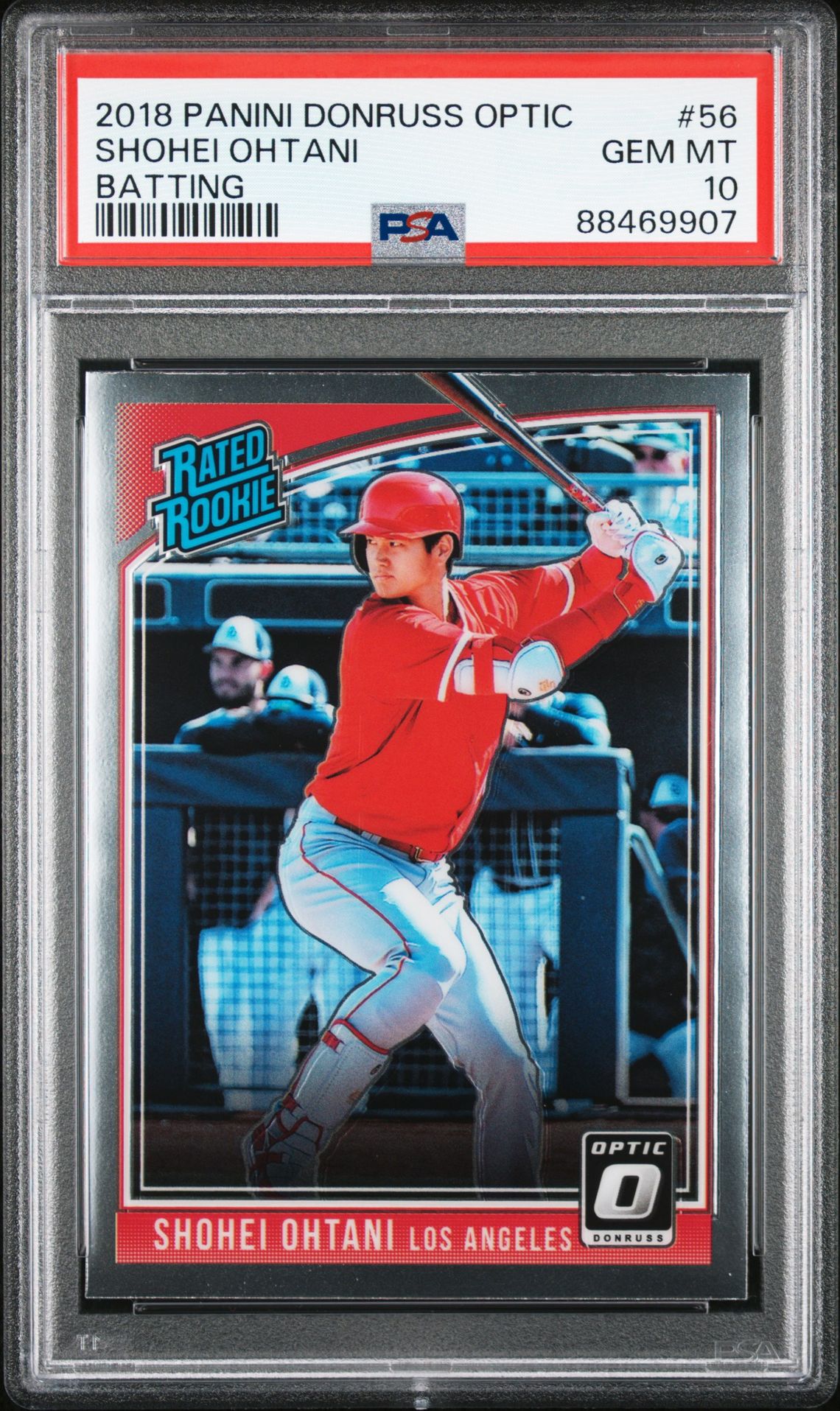 2018 Panini Donruss Optic VARIATION #56 Shohei Ohtani front