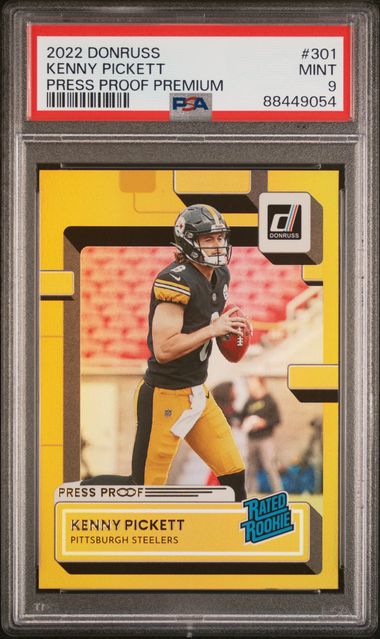 2022 Panini Donruss #301 Kenny Pickett front