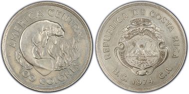 1974 100 Col Manatee MS64