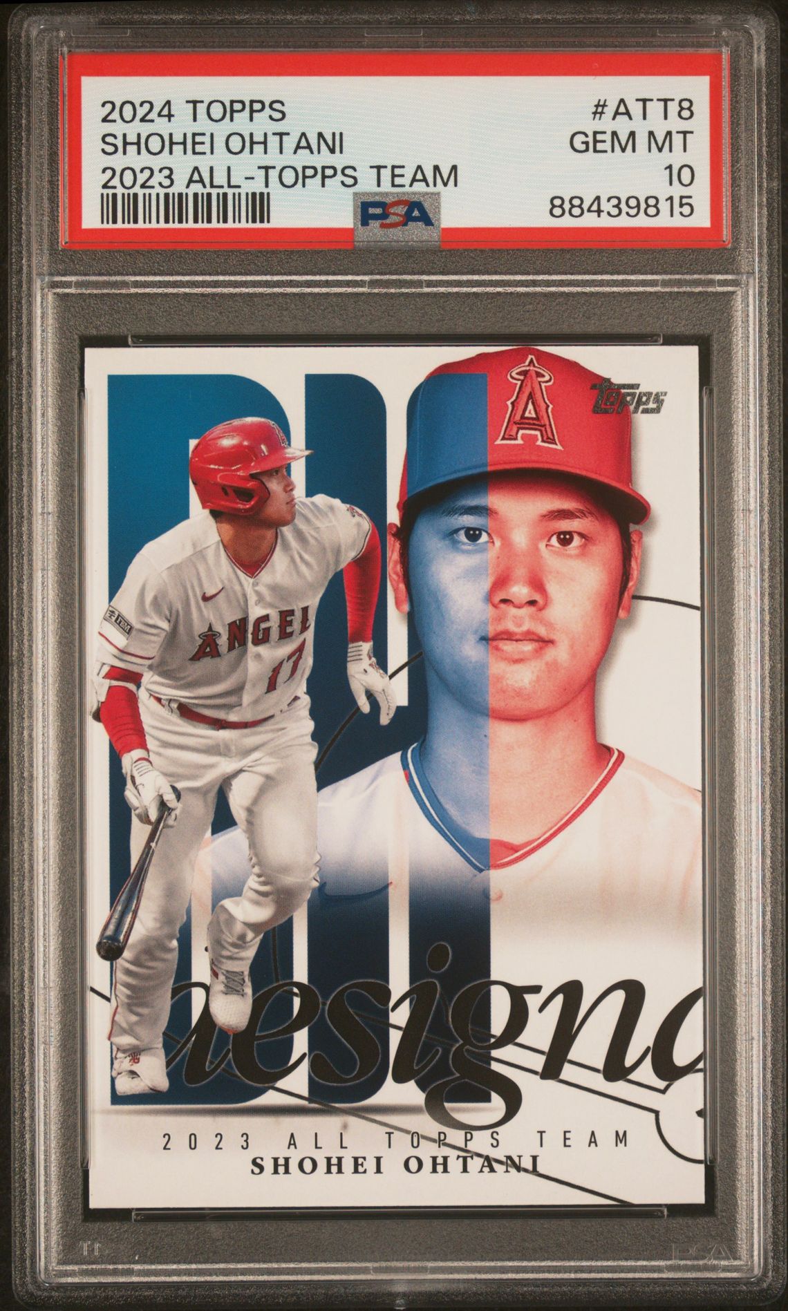 2024 Topps TOPPS 2023 ALL-TOPPS TEAM #ATT8 Shohei Ohtani front