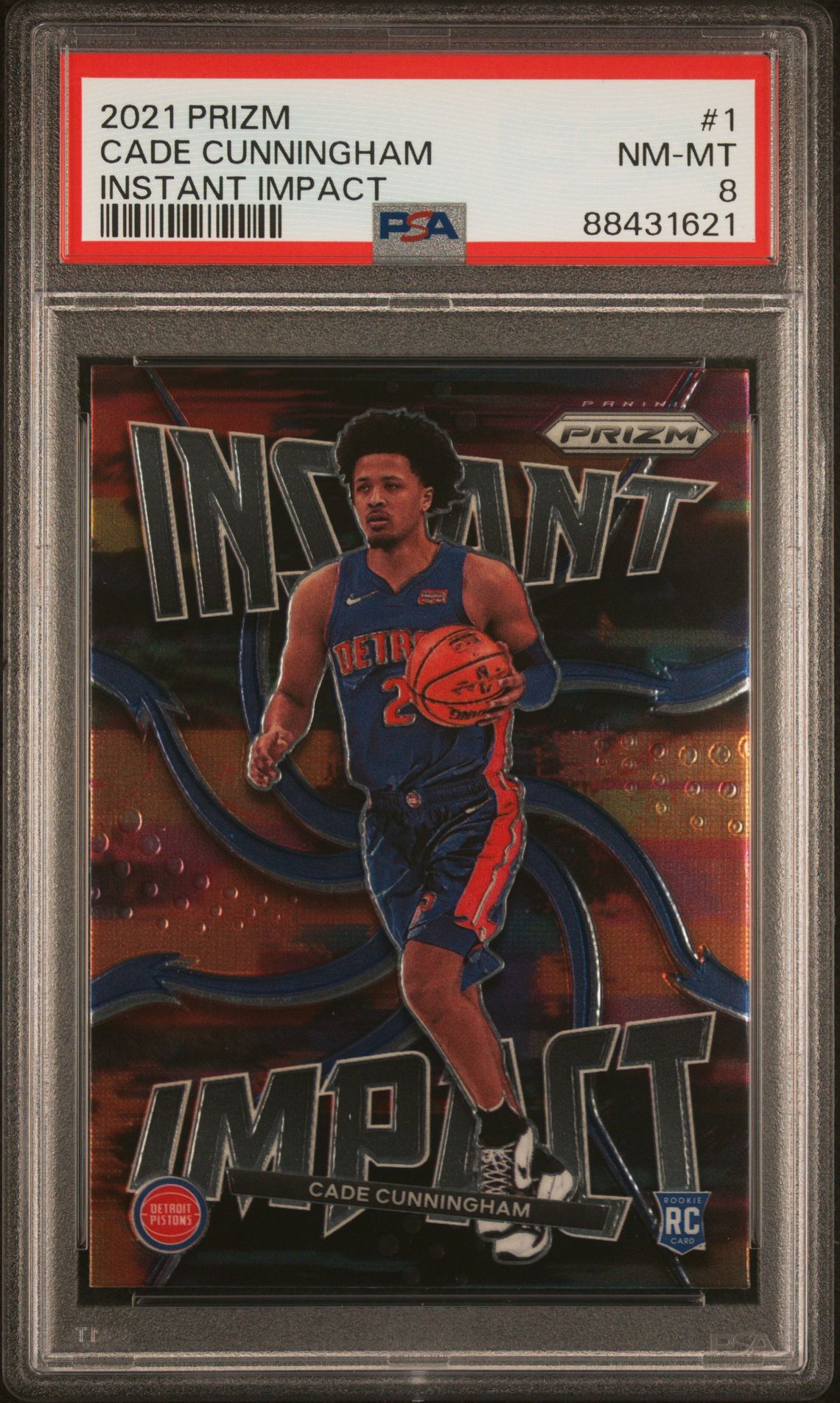 2021 Panini PANINI DONRUSS OPTIC Wave #161 Cade Cunningham front