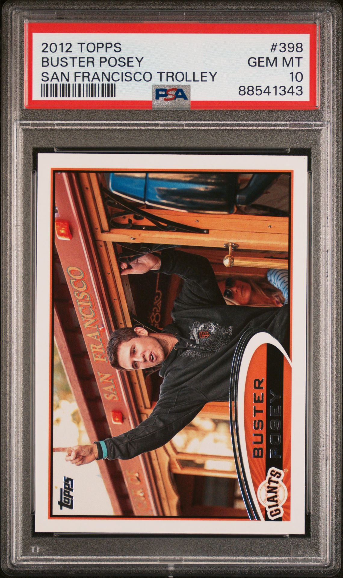 2012 Topps TOPPS SP #398 Buster Posey front