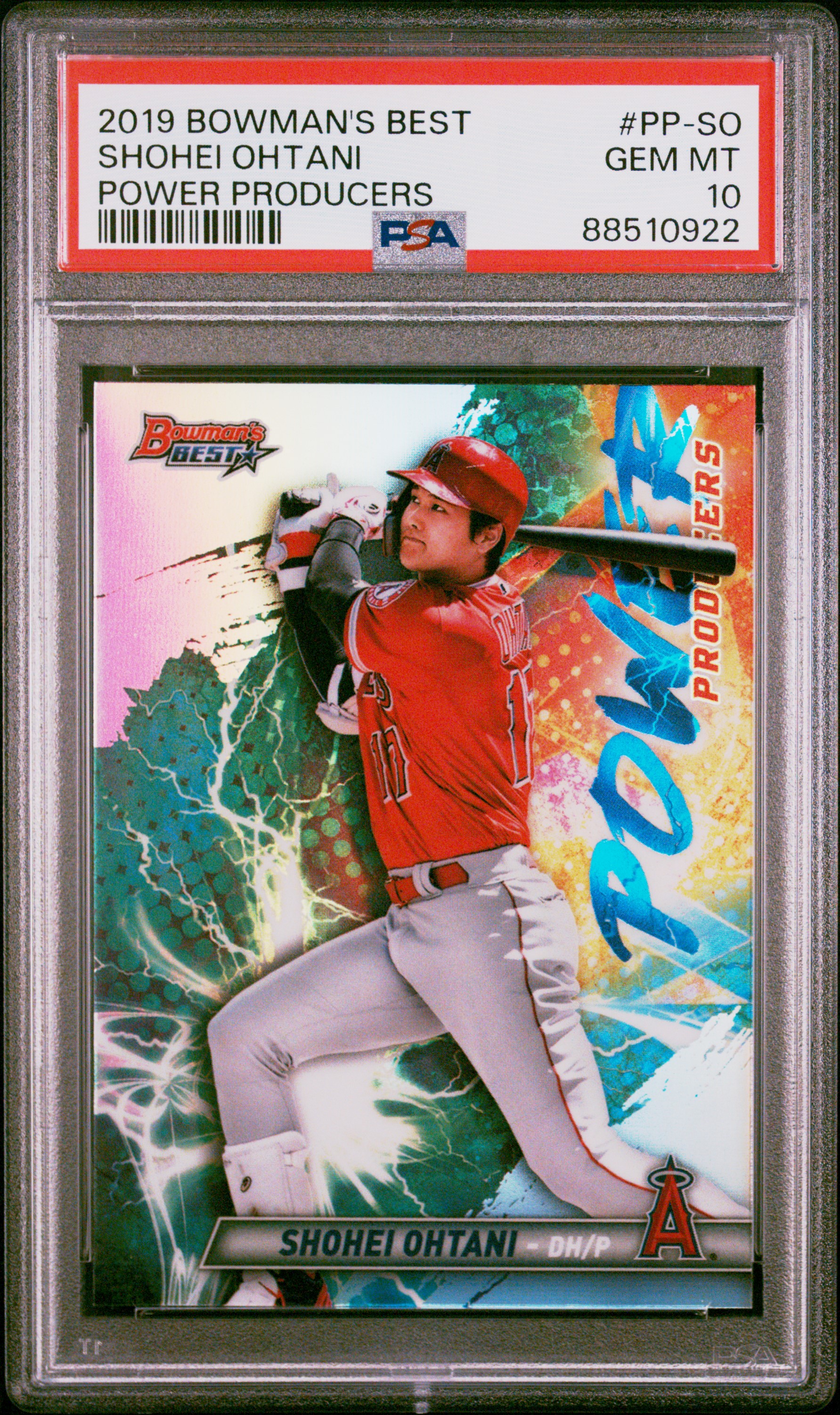 Shohei Ohtani 2019 Bowman's Best #PP-SO Power Producers Price 