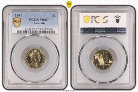 1991 $2 MS67