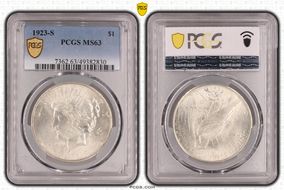 1923-S $1 MS63