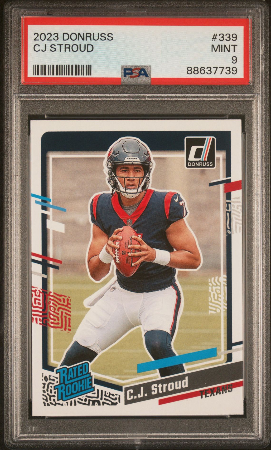 2023 Panini Donruss Cj Stroud #339 Mint 9 front