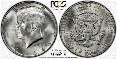 1964-D/D 50C RPM, FS-503 MS64
