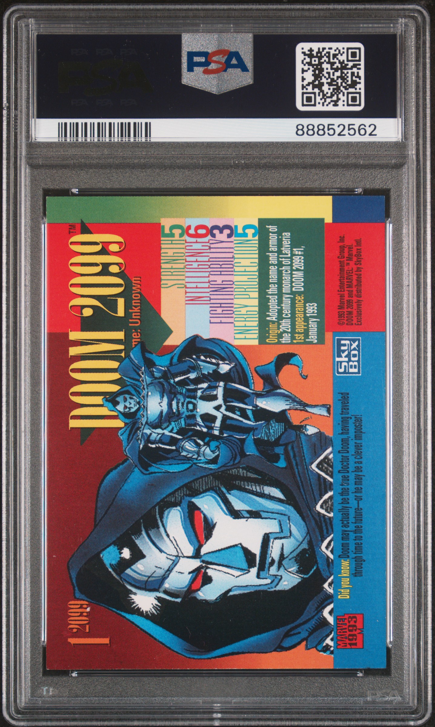 Non-Sports - 1993 Marvel Universe Red Foil 2099: Mike's 1993