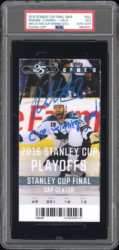 KRIS LETANG CUP WINNING GOAL