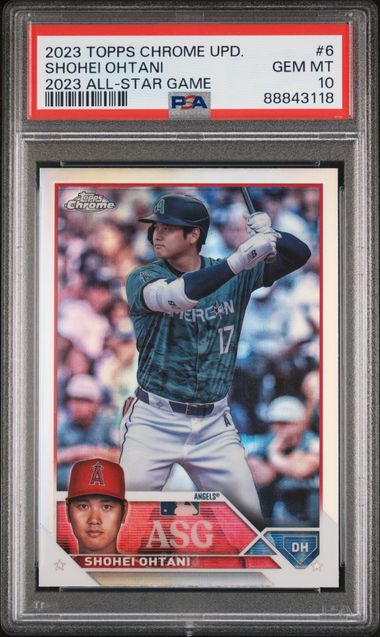 2023 Topps Chrome Update 2023 All-Star Game #31 Shohei Ohtani