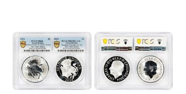 2024 £2 Seymour Unicorn 1oz Ag Rev Frosted The Tudor Beasts PR68