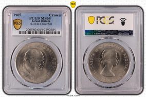 1965 Crown S-4144 Churchill MS64