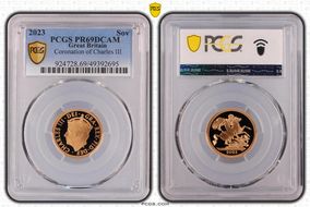 2023 Sov Coronation of Charles III PR69DCAM