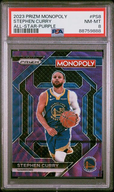 2023-24 Panini Prizm Monopoly All-Star Purple #PS8 Stephen