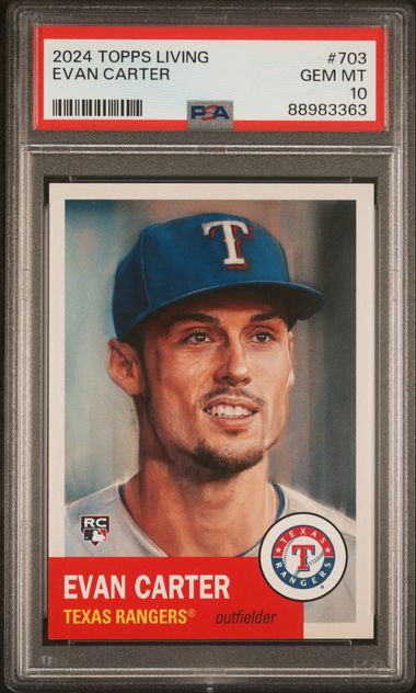 2024 Topps #703 Evan Carter front