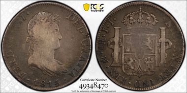 1815/4-Mo JJ 8 R Calico-1328 VF25