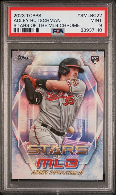 2023 Topps Stars Of The MLB Chrome #SMLBC22 Adley Rutschman