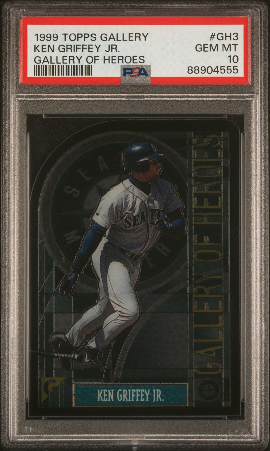 1999 Topps TOPPS GALLERY GALLERY OF HEROES #GH3 Ken Griffey Jr. front
