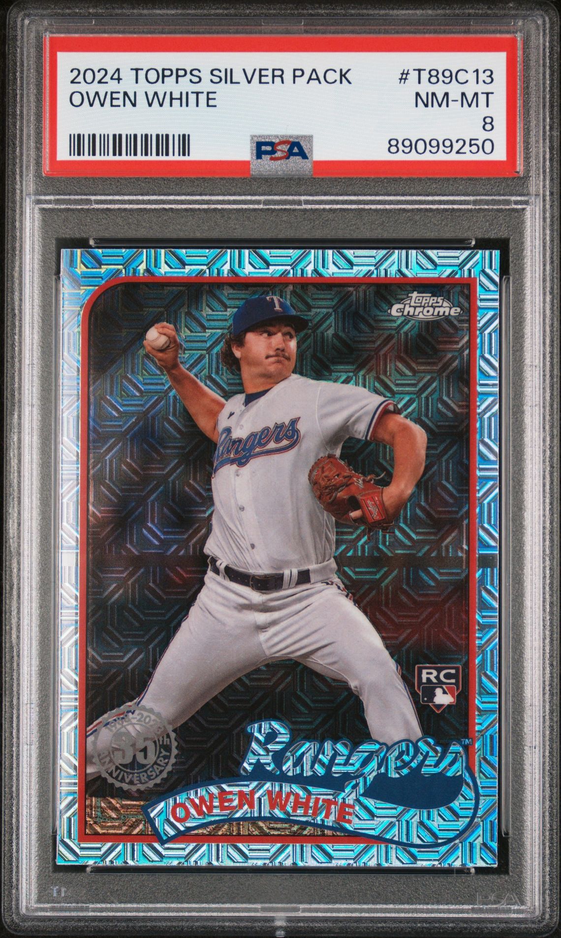 2024 Topps TOPPS SILVER PACK 1989 CHROME PROMO #T89C13 Owen White front