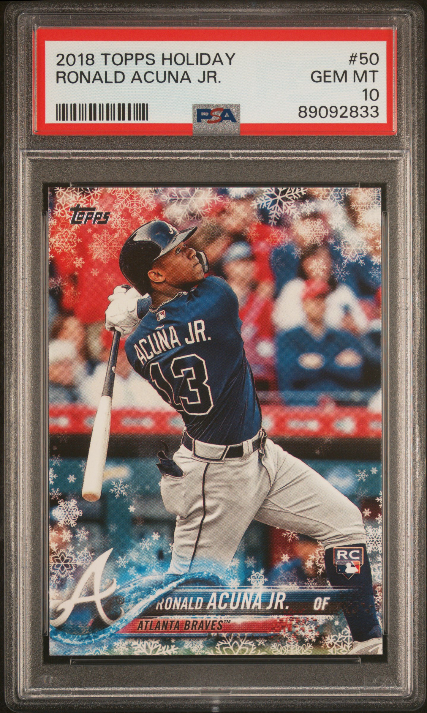 Ronald Acuna Jr. 2018 Topps Holiday