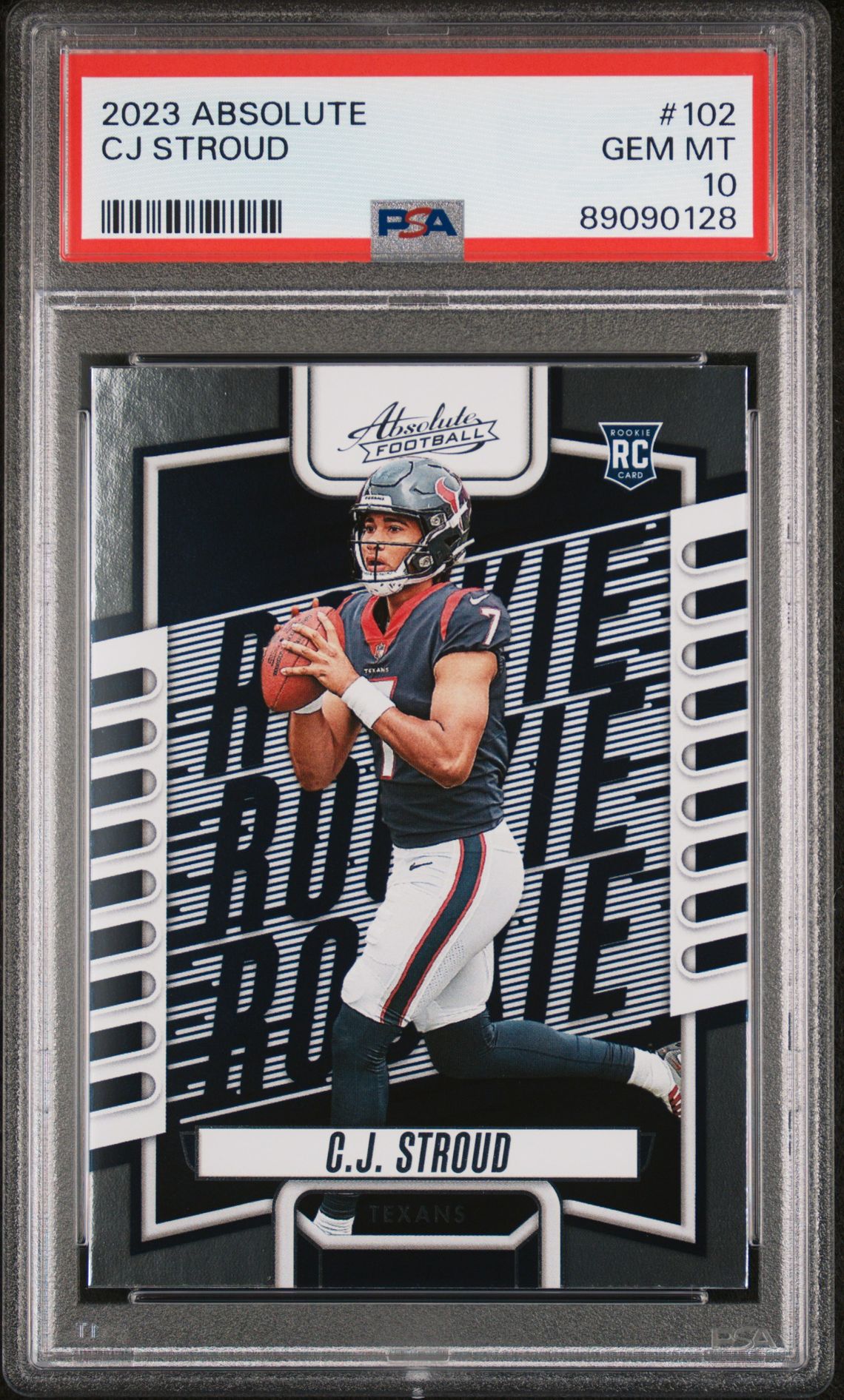 2023 Panini Absolute Cj Stroud #102 Gem Mt 10 front