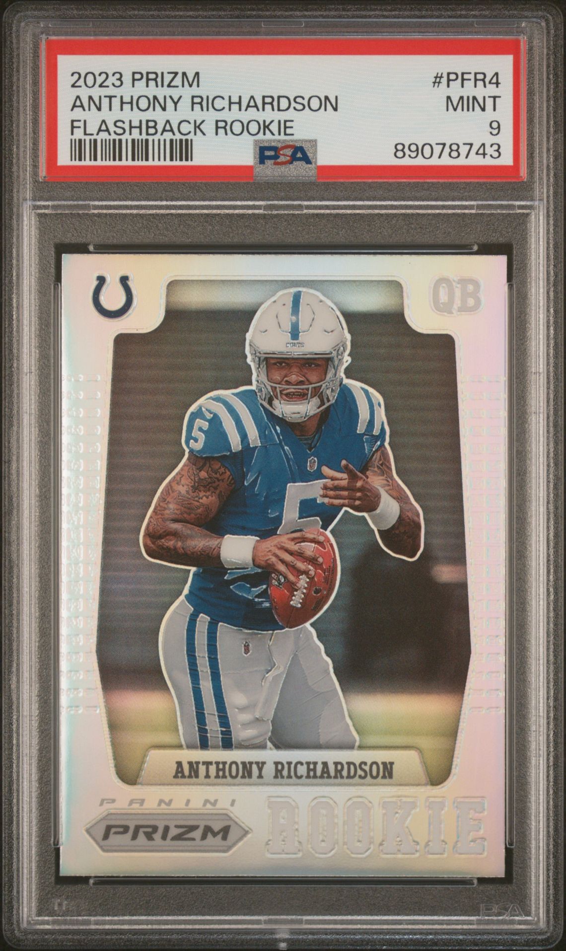 2023 Panini PANINI PRIZM PRIZM FLASHBACK ROOKIE #PFR4 Anthony Richardson front