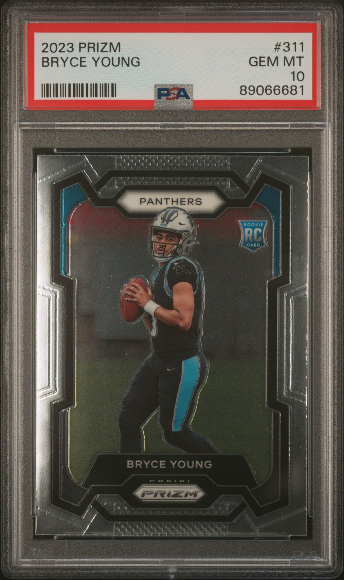 2023 Panini Prizm Bryce Young #311 Gem Mt 10 front