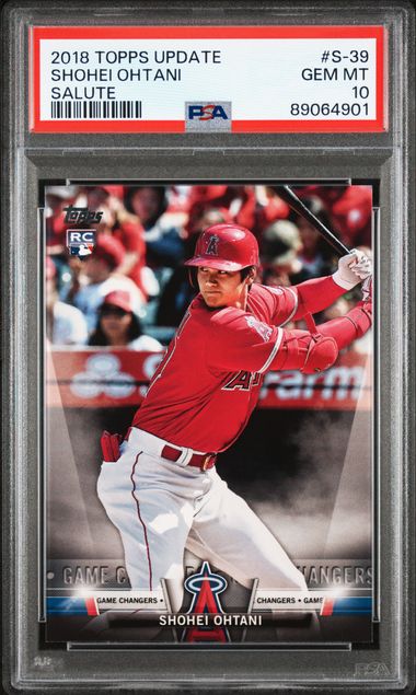 2018 Topps Topps Update #S-39 Shohei Ohtani front