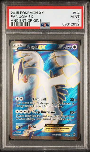 Pokemon Lugia EX deals 94 Full Art