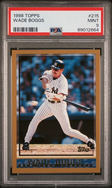 1998 Topps #215 Wade Boggs front